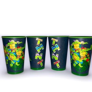 TMNT Teenage Mutant Ninja Turtles Lot of 4 Tumbler Set 2023